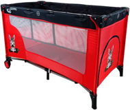 COSING ADAM with Adjustable Positions - Zebra Red - Travel Bed