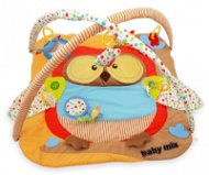 BABY MIX Hracia deka s hrazdou – Sova - Hracia deka