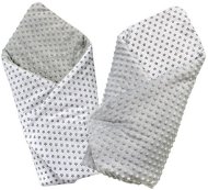 Swaddle Blanket COSING MINKY Grey - Zavinovačka