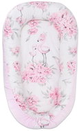 COSING SLEEPLEASE Peonies with Flamingos Pink - Baby Nest