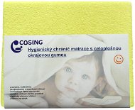 COSING Higiénikus matracvédő membránnal 120 × 60 cm - sárga - Matracvédő huzat