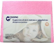COSING Higiéniai védőfólia membránnal 120 × 60 cm - rózsaszín - Matracvédő huzat