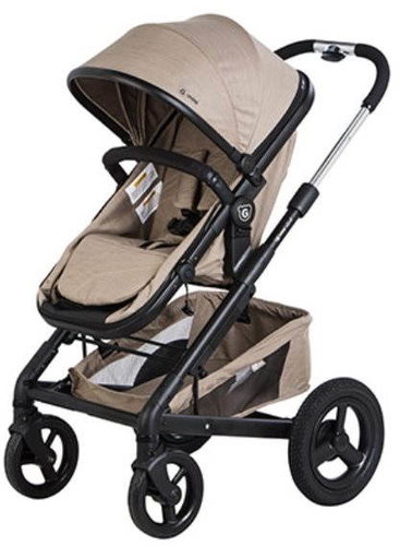 Combination Gmini Lord - Sahara/Black - Baby Buggy - Main image