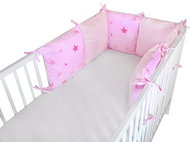 COSING Cushion Mantinel - Stars Pink - Crib Bumper