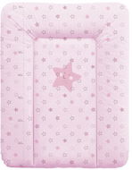 CEBA BABY Chest of Drawers Pad Soft - Stars Pink - Changing Pad