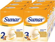 Sunar Complex 2 (3 × 600 g) Sunar Complex 3 (3 × 600 g) + 2 × FROSCH Baby Detergent 500 ml - Baby Formula