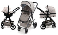 ASALVO CONVERTIBLE TWO+ Beige (2in1 + Car Seat) - Baby Buggy