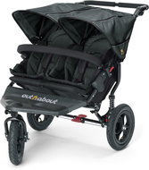 OUTNABOUT NIPPER Double, Black - Baby Buggy