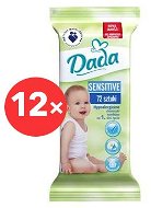 DADA SENSITIVE 12× 72 Pcs - Baby Wet Wipes