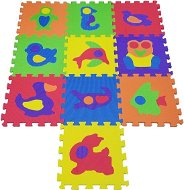 Foam Puzzle COSING EVA Puzzle mat - Animals (10 pcs) - Pěnové puzzle