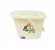 Gmini Bucket with lid Mole and cream strawberry - Nappy Bin