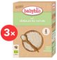 BABYBIO Baby Organic Rice Porridge Natur 3× 200g - Dairy-Free Porridge