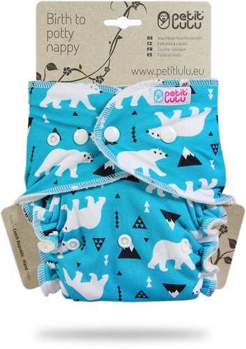 PETIT LULU Diaper Panties Pat - Polar Bears - Nappies - Main image