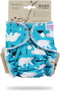 PETIT LULU Newborn Diaper - Polar Bears - Nappies