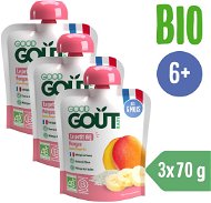Good Gout BIO mangós reggeli 3× 70 g - Tasakos gyümölcspüré