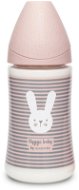SUAVINEX Premium Zajačik 270 ml ružová - Dojčenská fľaša