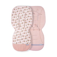 BEZTROSKA Stroller Liner Pink Garden - Stroller liner