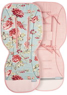 BEZTROSKA Stroller Liner Mint Peony - Stroller liner