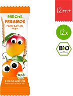 Freche Freunde BIO Ovocná tyčinka – Mango a pomaranč 12× 23 g - Sušienky pre deti