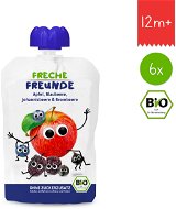 Freche Freunde Organic Apple, Blueberry, Currant and Blackberry 6× 100g - Baby Food