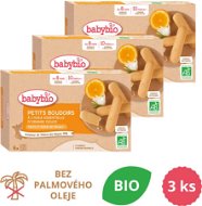 BABYBIO Sponge Cakes with Sweet Orange Essential Oil 3× 120g - Children's Cookies