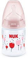 NUK FC+ fľaša s kontrolou teploty ružová - Dojčenská fľaša