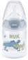 NUK FC+ cumisüveg hőmérséklet-szabályozóval 150 ml kék - Cumisüveg