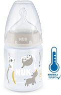 NUK FC+ Cumisüveg hőmérsékletjelzővel 150 ml bézs - Cumisüveg