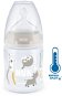 Dojčenská fľaša NUK FC+ Fľaša s kontrolou teploty 150 ml béžová - Kojenecká láhev