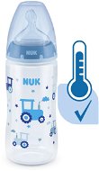 NUK FC+ fľaša s kontrolou teploty 300 ml modrá - Dojčenská fľaša