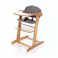 ZOPA Grow-up Growing Chair Natur/Grey - High Chair