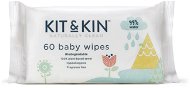 Kit & Kin Naturally Clean Baby Wipes 60 ks - Popsitörlő