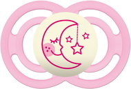 MAM Dummy PERFECT NIGHT 6m+ Pink Moon - Baby Pacifier