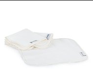 BAMBOOLIK Cloth Napkin Made of Organic Cotton Set 5 Pcs - White - Cloth Nappies
