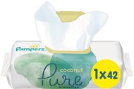 PAMPERS Coconut Pure 42 Pcs - Baby Wet Wipes