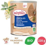 BABYBIO Herbal Cereal Non-Dairy Organic Porridge with Orange Blossom and Chamomile 220g - Dairy-Free Porridge