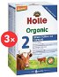 HOLLE BIO Detská mliečna výživa 2 pokračovacie 3× 600 g - Dojčenské mlieko