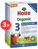 HOLLE Organic Dairy Baby Formula 3 Follow-on 3× 600g - Baby Formula
