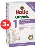HOLLE BIO Detská mliečna výživa na báze kozieho mlieka 1 počiatočné 3× 400 g - Dojčenské mlieko