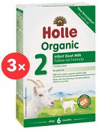 HOLLE BIO Detská mliečna výživa na báze kozieho mlieka 2 pokračovacie 3× 400 g - Dojčenské mlieko