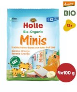 HOLLE Organické minis banánové s pomarančom 4 ks - Sušienky pre deti