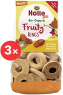 HOLLE Fruit rings with dates 3 pcs - Children's Cookies