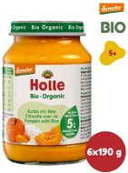 Holle Bio Pumpkin with rice 6 x 190g - Baby Food
