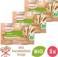 BABYBIO Parsnip 3 × (2 × 130 g) - Baby Food