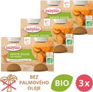 BABYBIO Sweet potatoes 3 × (2 × 130 g) - Baby Food