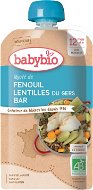 BABYBIO Lentils with sea bass and fennel 180 g - Baby Food