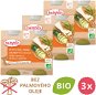 BABYBIO Peas, parsnips, zucchini and veal 3 × (2 × 200 g) - Baby Food