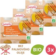 BABYBIO Carrots with butter pumpkin, chicken and rice 3 × (2 × 200 g) - Baby Food