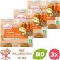 BABYBIO Carrots, pumpkins and apples with duck meat 3 × (2 × 200 g) - Baby Food