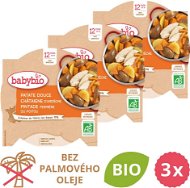 BABYBIO Sweet potatoes with chestnut puree and farmer&#39;s pearl 3 × 230 g - Baby Food